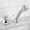 Kingston Brass KSK4301PLTR Transfer Valve Set For Roman Tub Filler, Polished Chrome KSK4301PLTR - alternate 6